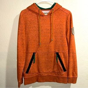 Dravus Men’s Small Orange Heather Hoodie